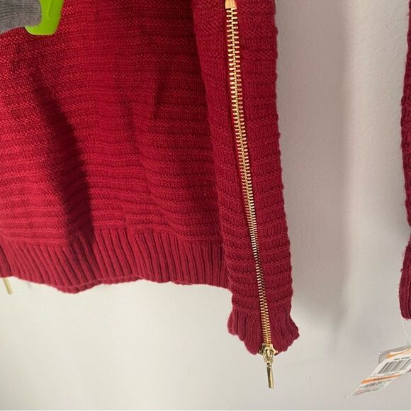 Inc Women’s Ribbed Cowl Neck Tunic Sweater size S - Picture 3 of 4